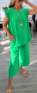 Kiki 3/4 trouser set