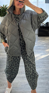 Kiki quilted gilet