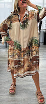 La casa shirt dress