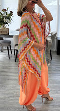 Load image into Gallery viewer, Lainey lurex zig zag kaftan
