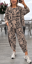 Load image into Gallery viewer, Lainey leopard print set
