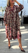 Load image into Gallery viewer, Lara leopard shirt dress
