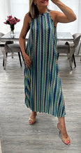 Load image into Gallery viewer, Livvy lurex pleated maxi

