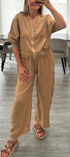 Load image into Gallery viewer, Lola linen jacket set
