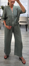 Load image into Gallery viewer, Lola linen jacket set
