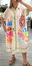 Load image into Gallery viewer, Lola print shirt dress
