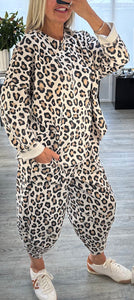 Lucia leopard print set