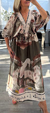Load image into Gallery viewer, Mi Mi v neck maxi dress

