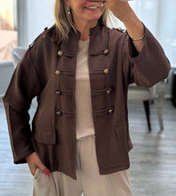 Load image into Gallery viewer, Monica lightweight military style jacket
