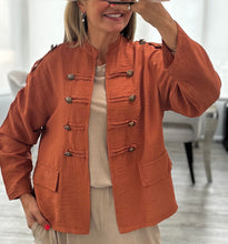 Load image into Gallery viewer, Monica lightweight military style jacket
