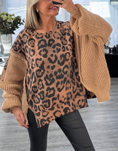 Load image into Gallery viewer, Orly oversized leopard print top

