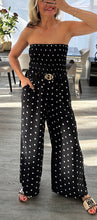 Load image into Gallery viewer, Paris polka dot jumpsuit
