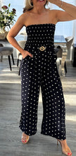 Load image into Gallery viewer, Paris polka dot jumpsuit
