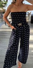 Load image into Gallery viewer, Paris polka dot jumpsuit
