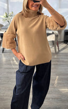 Load image into Gallery viewer, Patsy roll neck with faux fur
