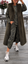 Load image into Gallery viewer, Remi long luxury faux fur gilet
