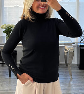 Remi roll neck top