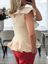 Load image into Gallery viewer, Remy soft knit peplum top
