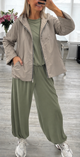 Load image into Gallery viewer, River hooded zip jacket
