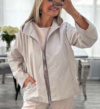 Load image into Gallery viewer, River hooded zip jacket
