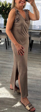 Load image into Gallery viewer, Rosa v neck maxi dress
