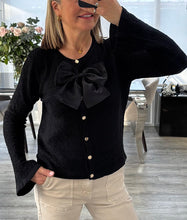 Load image into Gallery viewer, Rosie ribbon bow cardigan
