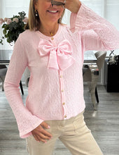 Load image into Gallery viewer, Rosie ribbon bow cardigan

