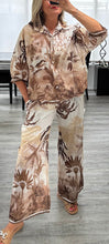 Load image into Gallery viewer, Roz palm print shirt set
