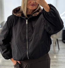 Load image into Gallery viewer, Ruby reversible faux fur jacket
