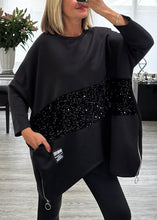 Load image into Gallery viewer, Sadie sequin trim top
