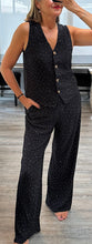 Load image into Gallery viewer, Sasha studded crinkle waistcoat set
