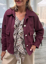 Load image into Gallery viewer, Sasha Suedette jacket
