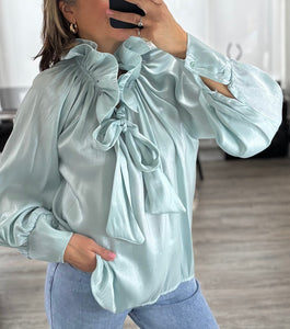 Shelley shimmer blouse