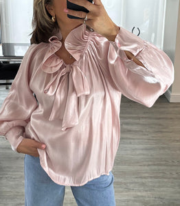 Shelley shimmer blouse