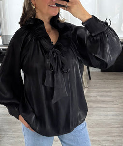 Shelley shimmer blouse