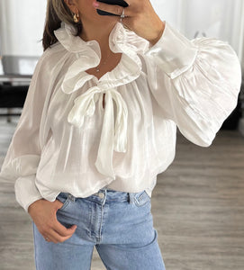 Shelley shimmer blouse