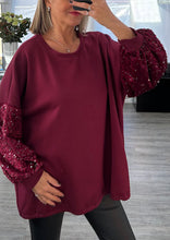 Load image into Gallery viewer, Sissi sequin sleeve top
