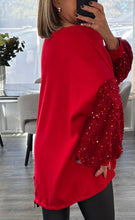 Load image into Gallery viewer, Sissi sequin sleeve top

