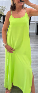 Sophia spaghetti strap maxi
