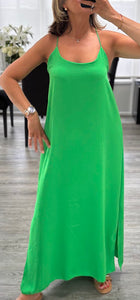 Sophia spaghetti strap maxi