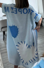 Load image into Gallery viewer, St Tropez printed shirt dress
