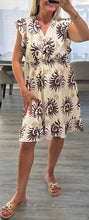 Load image into Gallery viewer, Summer v neck dress
