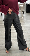Load image into Gallery viewer, Tara toxic leather look trouser
