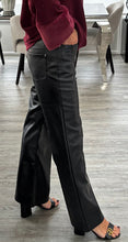 Load image into Gallery viewer, Tara toxic leather look trouser
