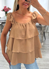 Load image into Gallery viewer, Terri bardot tiered top
