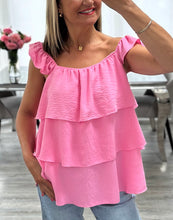 Load image into Gallery viewer, Terri bardot tiered top
