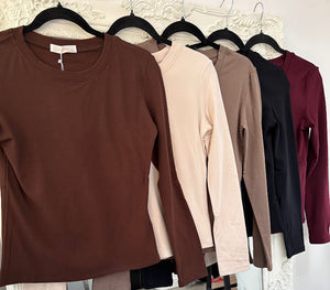 Una long sleeve top