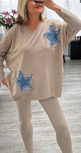 Vallie knitted legging set