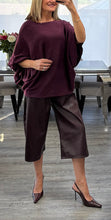 Load image into Gallery viewer, Winnie wet look culotte
