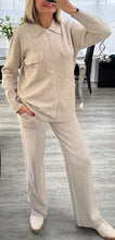 Load image into Gallery viewer, Zena knitted zip set
